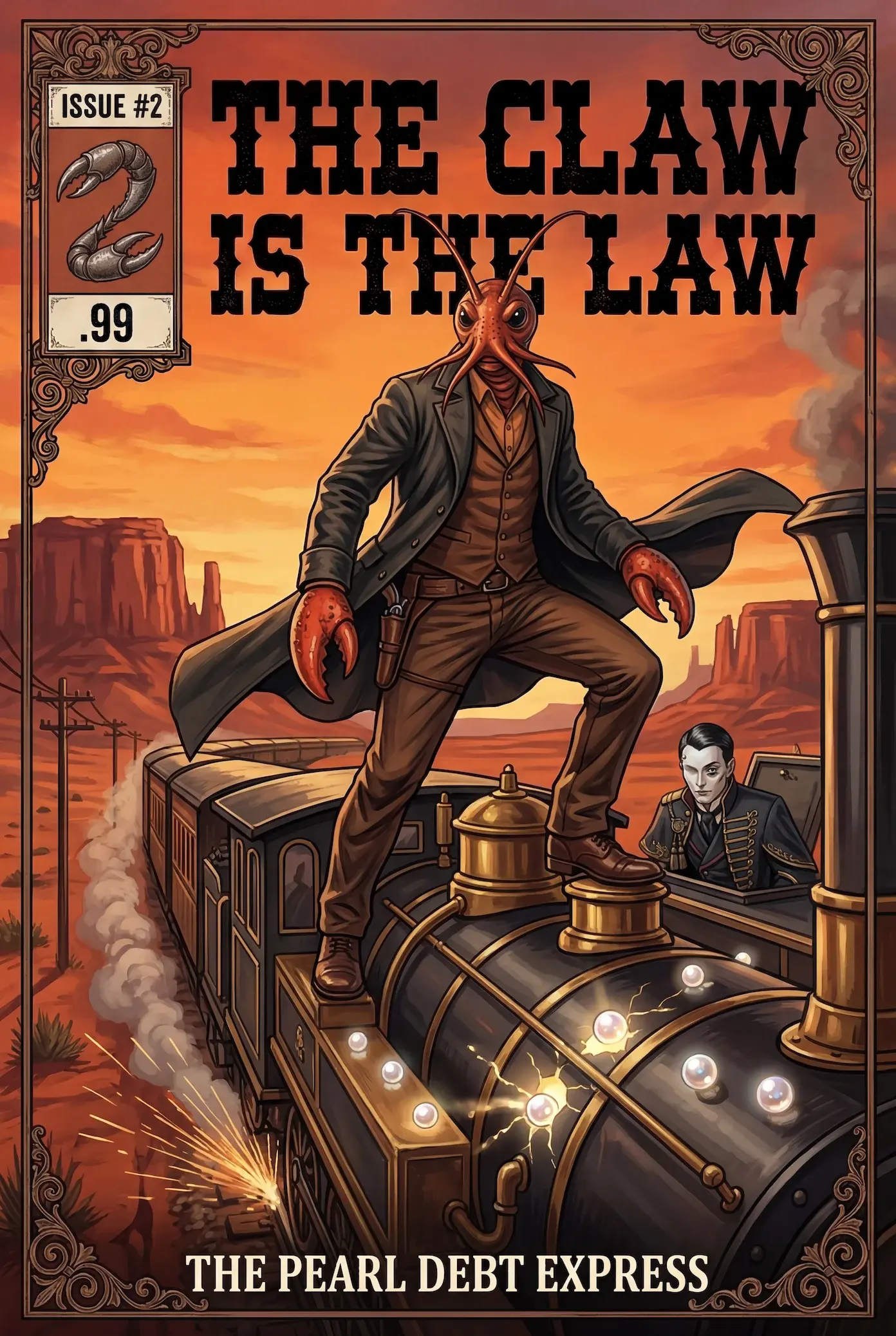 The Claw Is The Law Issue 2 cover